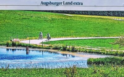 Eine Staudenrunde mit der Augsburger Allgemeinen