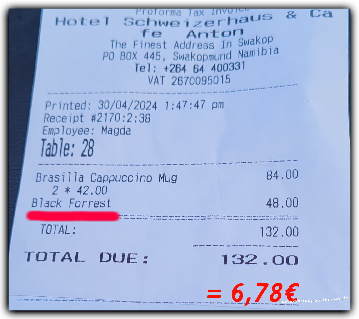 namibia swakopmund caffee torte 01