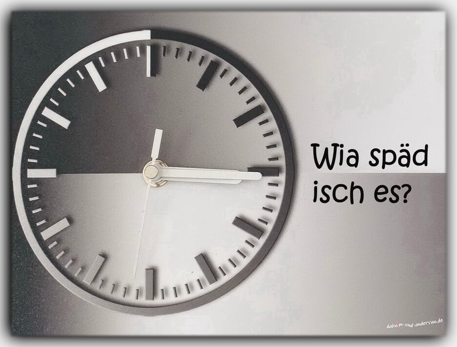 uhzeit schwaebisch Uhr 09