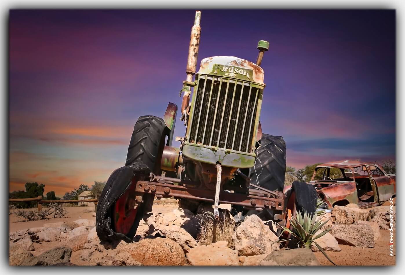 Namibia afrika traktor solitare 19