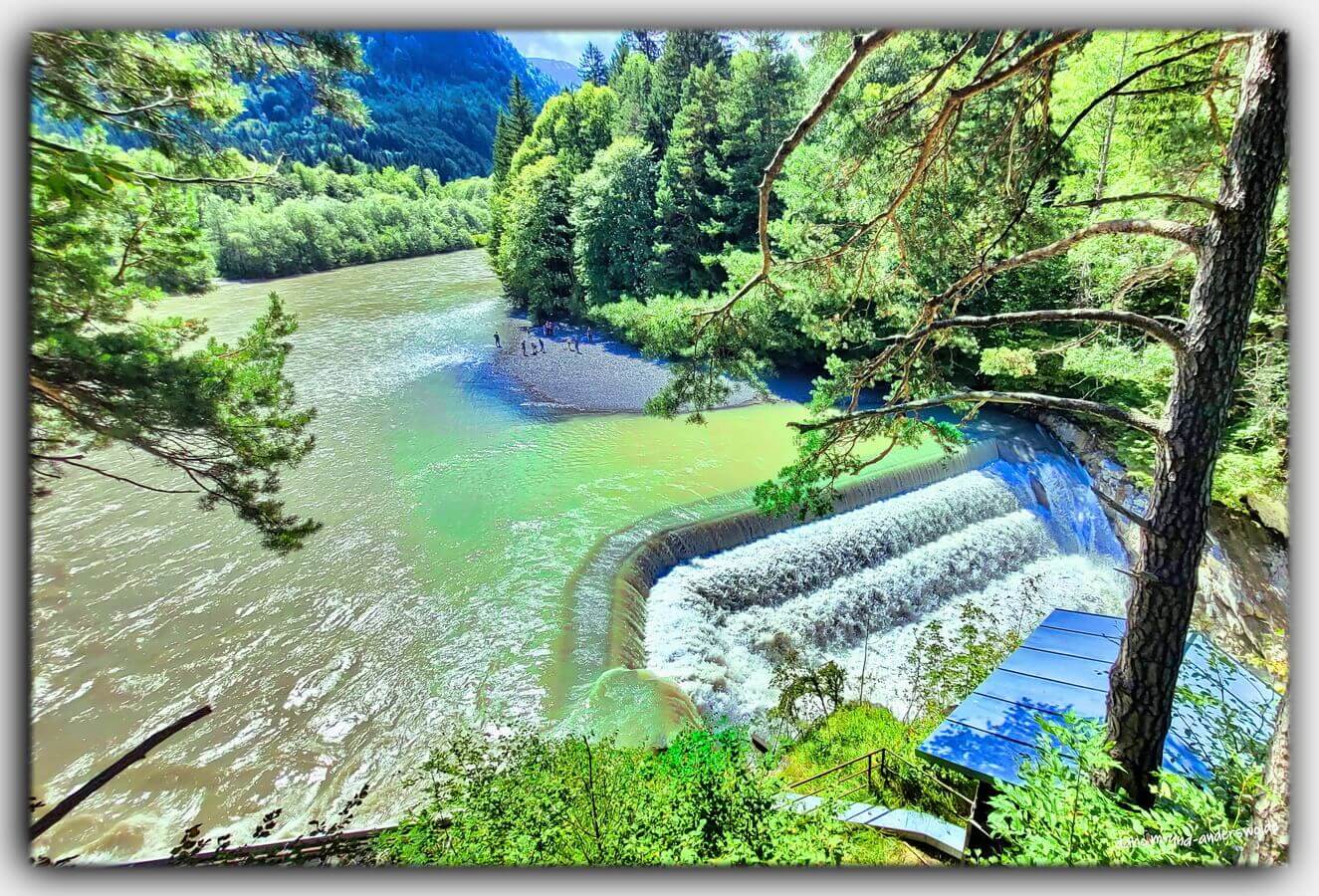 29 lechfall fuessen allgaeu wasserfall
