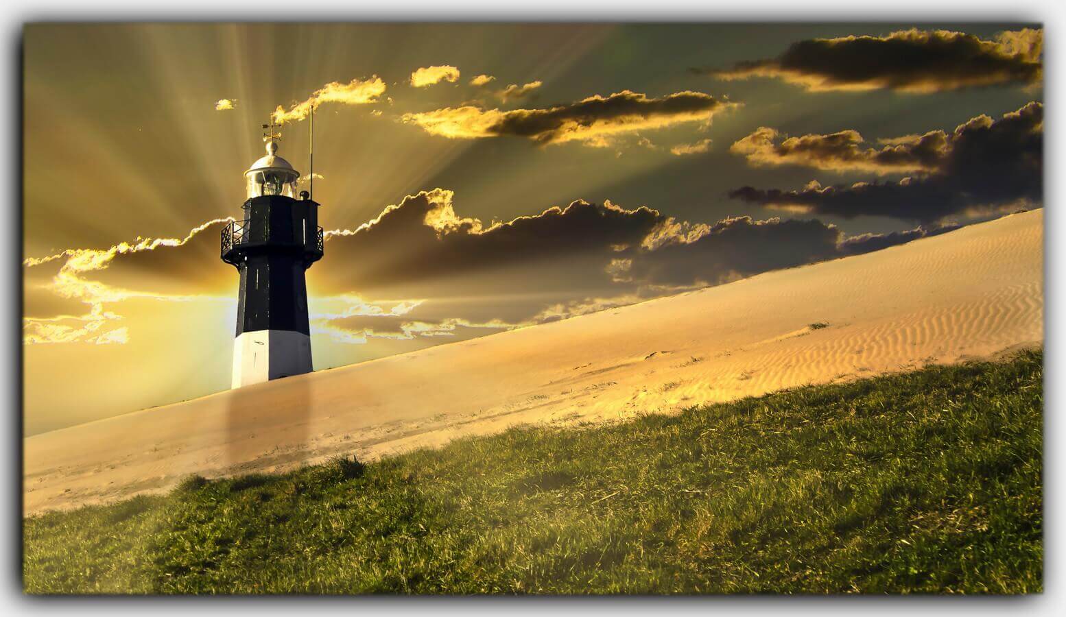 Breskens Leuchtturm Holland Nordsee Zeeland Niederlande 03