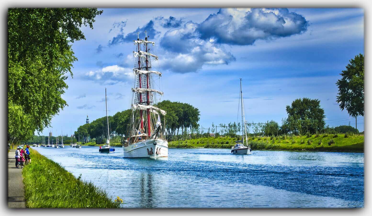 Middelburg Segelschiff Holland Zeeland Niederlande 13