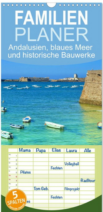 andalusien blaues meer